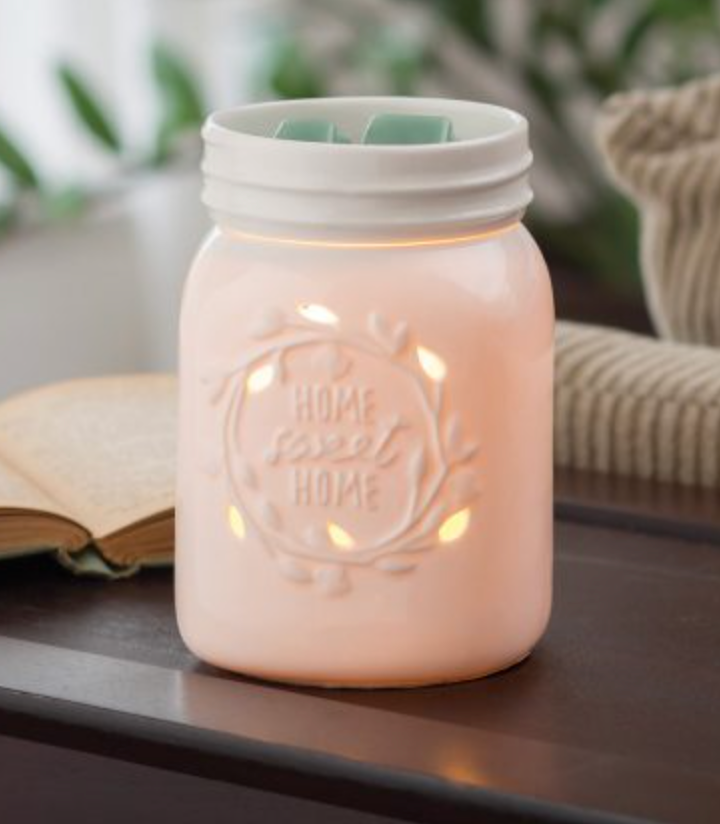 Mason Jar Wax Melter Lantern