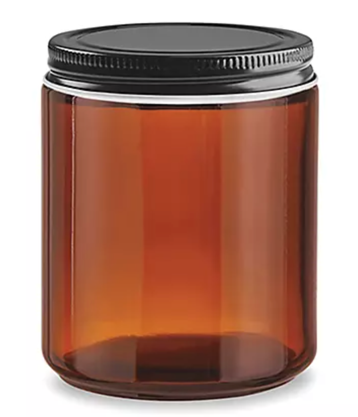 8oz Amber Jar