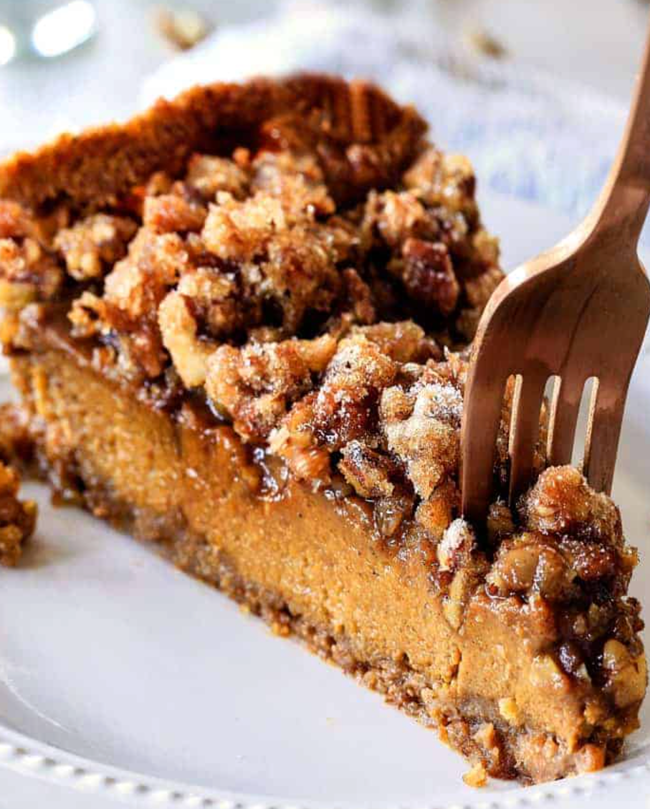 Pumpkin Praline Pie