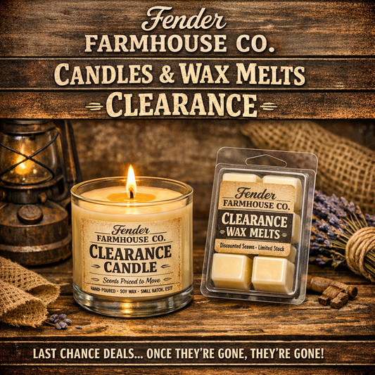 Clearance Candles and Waxmelts