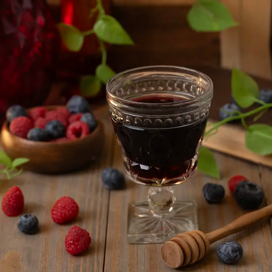 Bourbon Berry Crumble