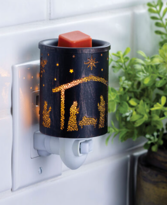 Nativity Scene Plug In Melter