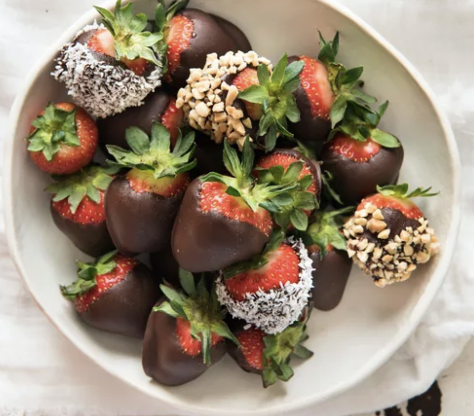 Chocolate Covered Strawberry Cheesecake